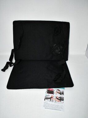 JOYTUTUS Walker Basket Storage Bag for Folding Walker, Large Capacity, Black, NW